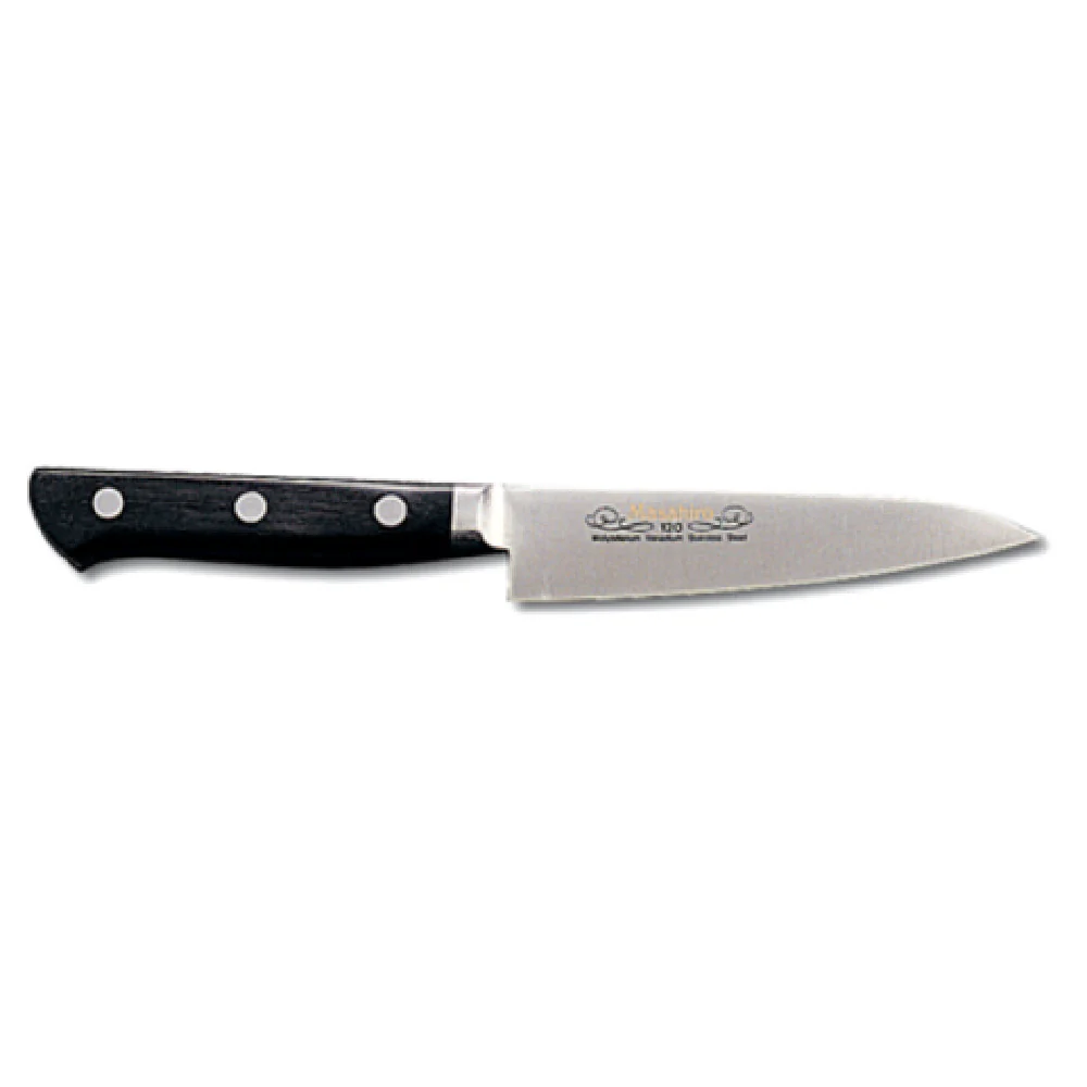 JB Prince Y650 4-3/4 Inch Spear Point Paring Knife Wood Handle Black Forged High Carbon Stainless Steel JB Prince Y650 4-3/4 Inch Spear Point Paring Knife Wood Handle Black Forged High Carbon Stainless Steel