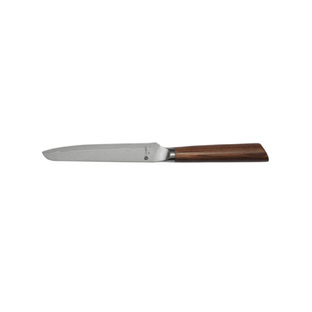 Libbey 201 2893 9-3/4 Inch Non-serrated Steak Knife Wood Handle 13/0 Stainless Steel Libbey 201 2893 9-3/4 Inch Non-serrated Steak Knife Wood Handle 13/0 Stainless Steel