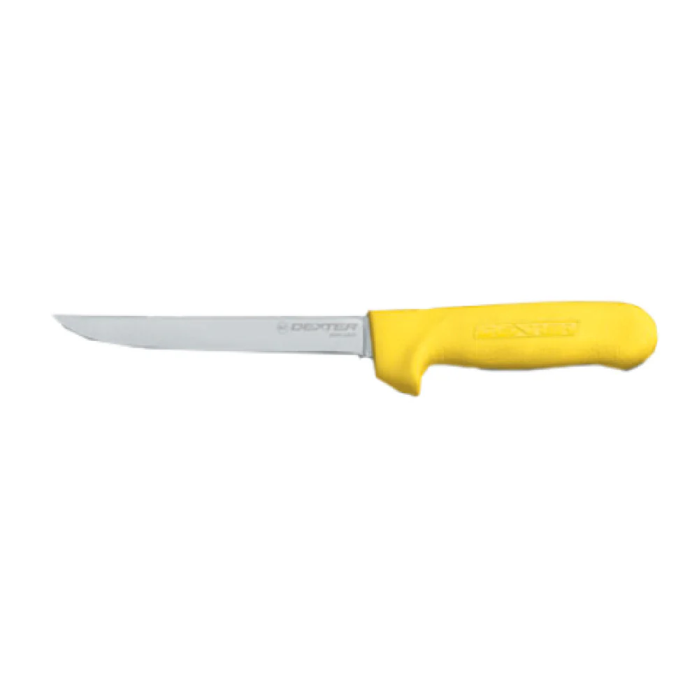 Dexter 1563Y 6 Inch Narrow High Carbon Stainless Steel Boning Knife Yellow Handle