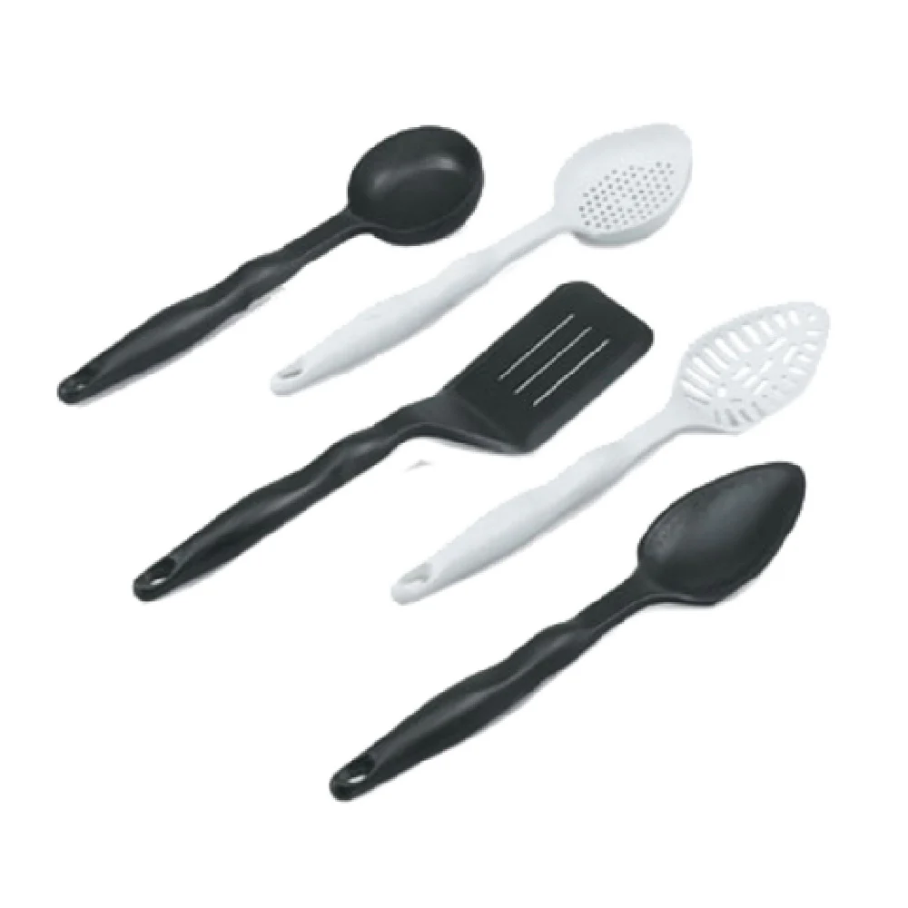 Vollrath 5292620 3 Oz Nylon Oval Solid Spoodle Black with Built-In Stopper Vollrath 5292620 3 Oz Nylon Oval Solid Spoodle Black with Built-In Stopper