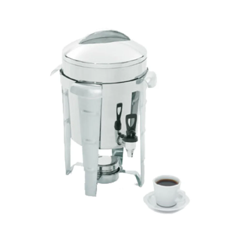 Vollrath 49525 11.6 Quarts Canned Heat Coffee Chafer Urn Stainless Steel with Rack Vollrath 49525 11.6 Quarts Canned Heat Coffee Chafer Urn Stainless Steel with Rack
