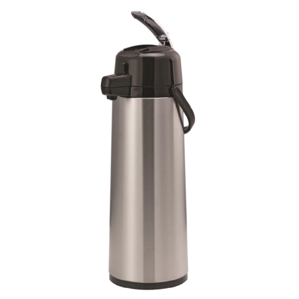 Service Ideas ECAL30S 3 Liter Airpot Lever Black Stainless Steel Glass Liner Service Ideas ECAL30S 3 Liter Airpot Lever Black Stainless Steel Glass Liner