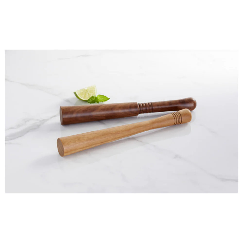 American Metalcraft MWW10 10 Inch Muddler Wood Walnut with Ergonomic Design American Metalcraft MWW10 10 Inch Muddler Wood Walnut with Ergonomic Design