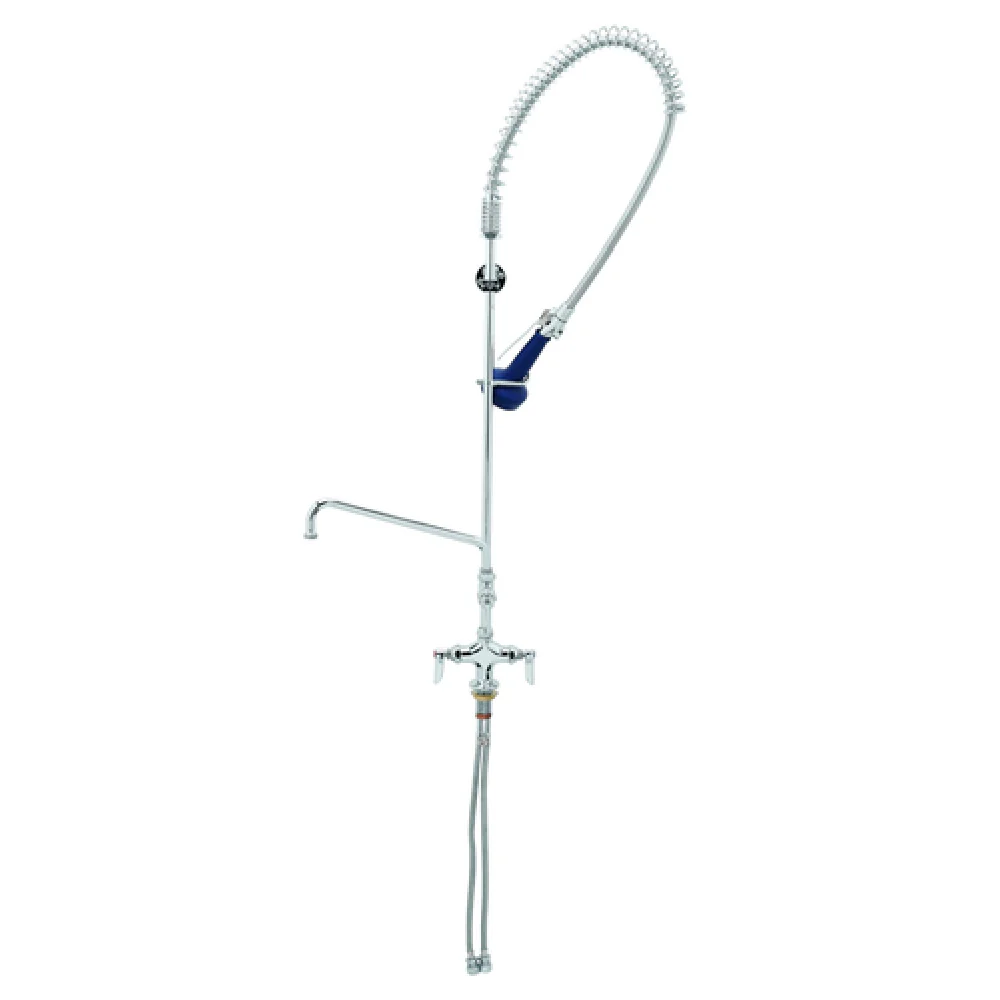 T&S Brass B-0113-A10-08C Pre-Rinse Faucet Assembly 0.65 gpm with Add On Faucet T&S Brass B-0113-A10-08C Pre-Rinse Faucet Assembly 0.65 gpm with Add On Faucet