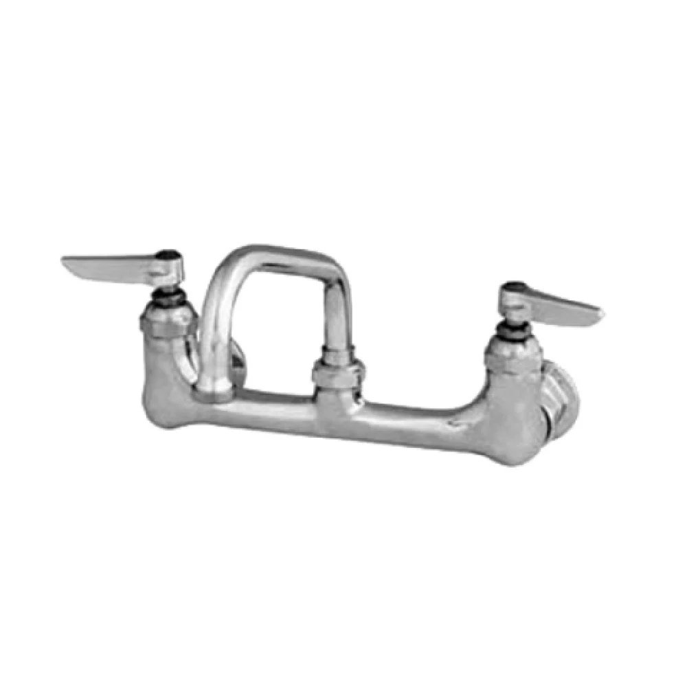 T&S Brass B-0232-M 6 Inch Swing Nozzle Wall Mounted Faucet Low Lead ADA Compliant