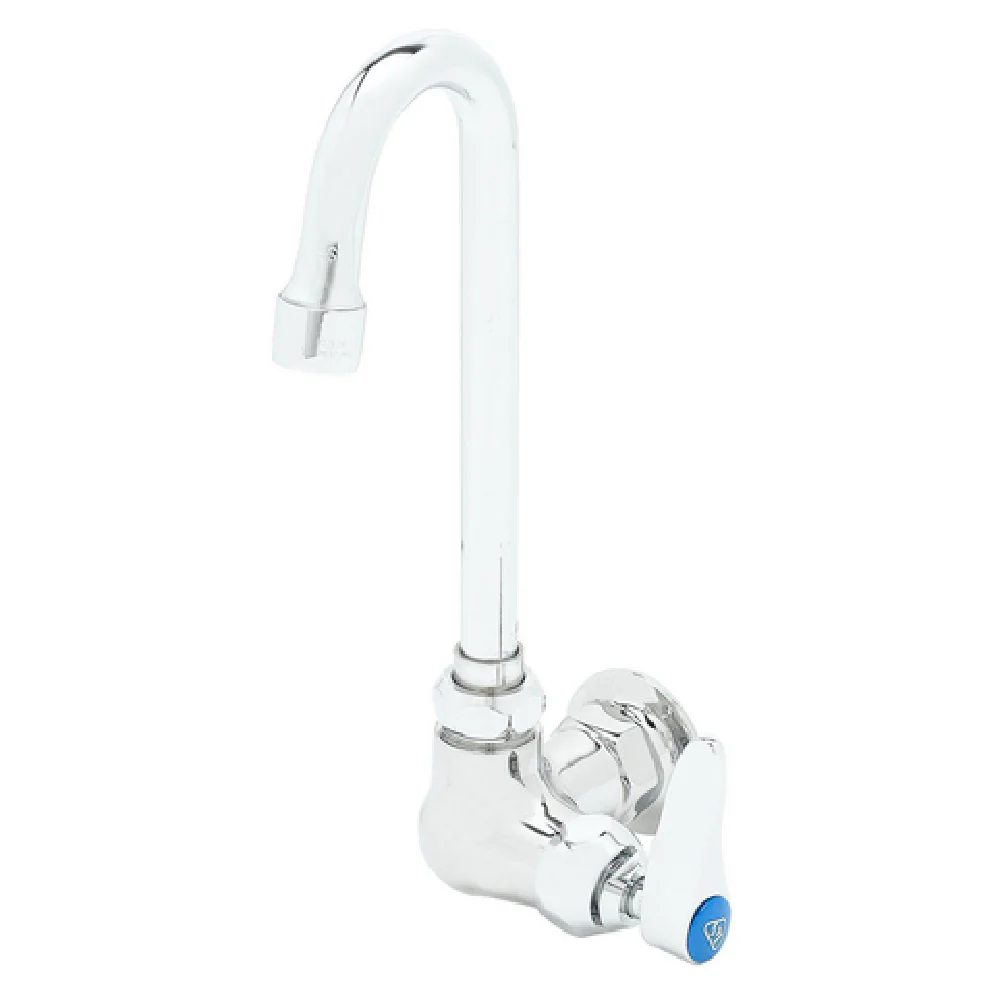 T&S Brass B-0310-119X-WSM Pantry Faucet Wall Mount Single Hole with Gooseneck
