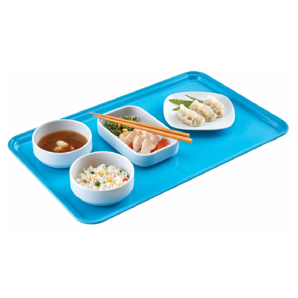Cambro 1418D518 14 Inch Dietary Tray for Patient Feeding Fiberglass Robin Egg Blue Cambro 1418D518 14 Inch Dietary Tray for Patient Feeding Fiberglass Robin Egg Blue