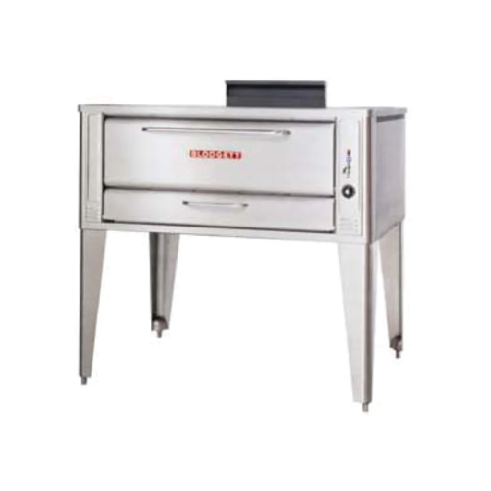 Blodgett 1048 DOUBLE_NAT 48 Inch Pizza Oven Gas Deck-Type 2 Sections 85000 BTU
