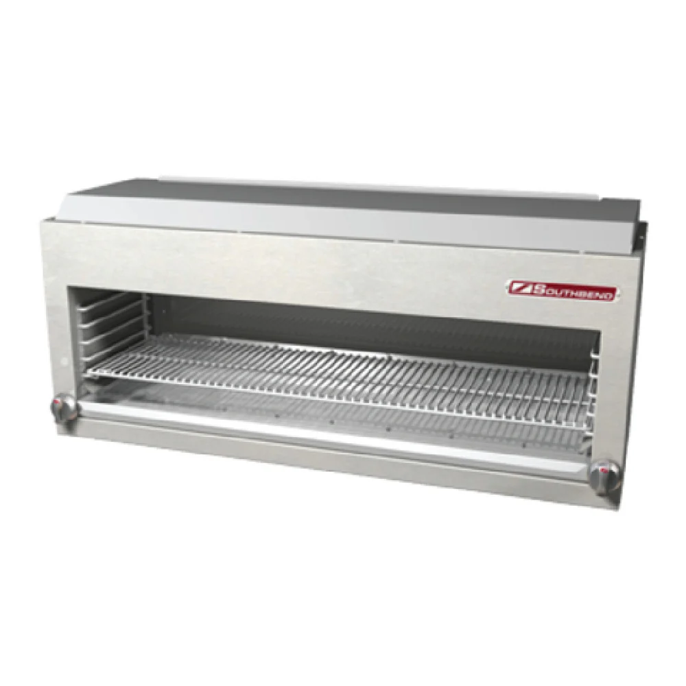 Southbend P48-CM_NAT 48 Inch Gas Cheesemelter Heavy Duty with 6 Burner 60000 BTU