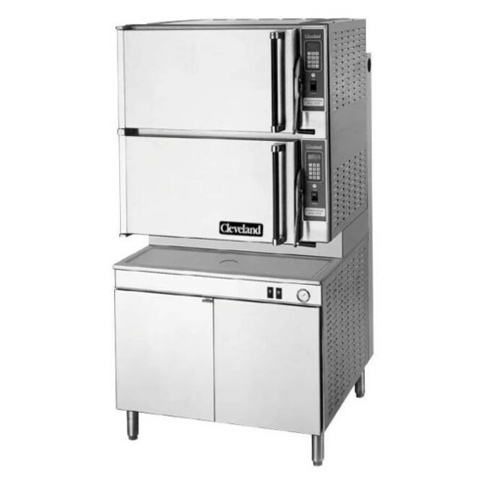 Cleveland 36CGM16300_LP 36 Inch ConvectionPro XVII Gas Steamer 300000 BTU