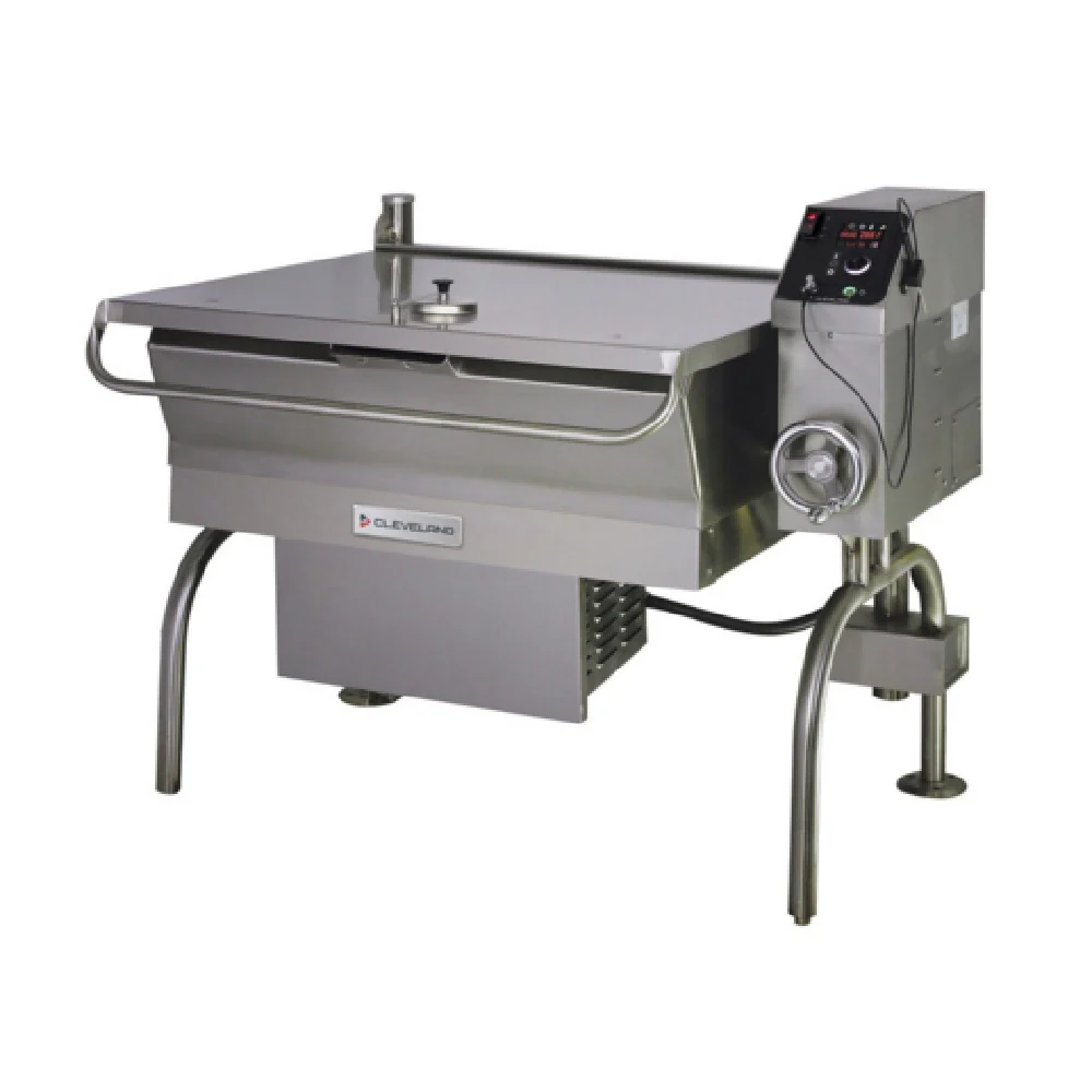 Cleveland SGL40T1NATHTPQS 49 Inch Gas Tilting Skillet with 200000 BTU Cleveland SGL40T1NATHTPQS 49 Inch Gas Tilting Skillet with 200000 BTU