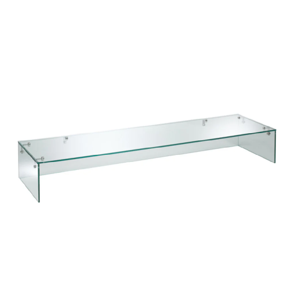 Optional 56 to 61 Inch Glass Top Stationary Sneeze Guard With Hardware, Arctic Air 65300K
