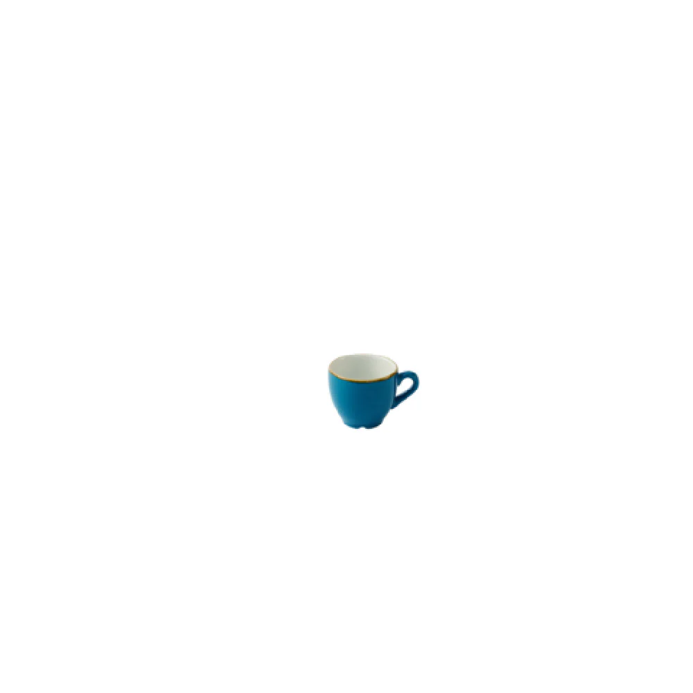 Churchill China SNTSCEB91 Stonecast Java Blue Cafe Espresso Cup 3.5 Oz. Ceramic
