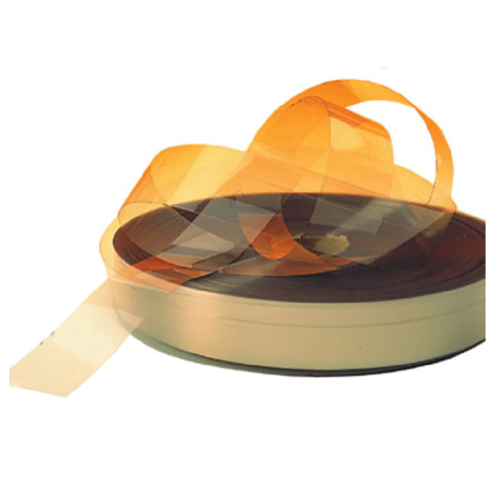 Matfer 960104 Pastry Ribbon 2-1/3 Inch 15 Micron Thickness with Double Faced Tape