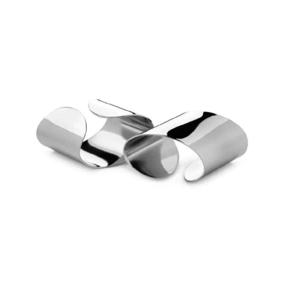 Steelite 5970RW145 1.625 Inch Diameter Napkin Ring with 18/10 Stainless Steel