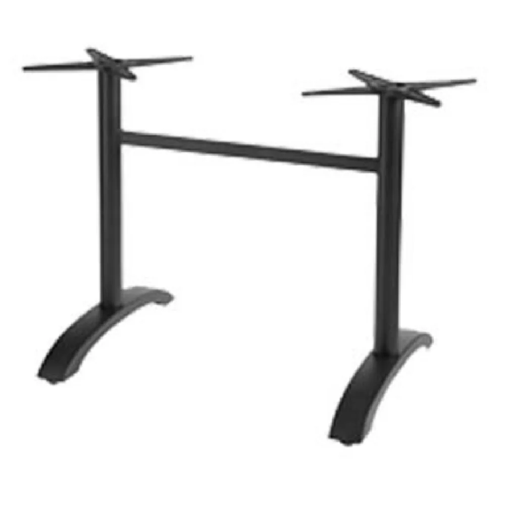 Grosfillex US745017 48 Inch Aluminum Eco-Fix Lateral Base for Melamine Tops