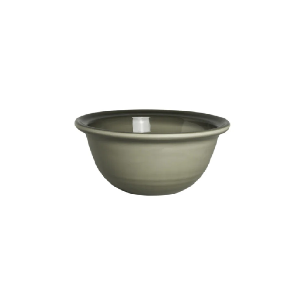 Steelite 7802ZM2879 1.25 Qt Melamine Bowl Round Grey Brooklyn Creations