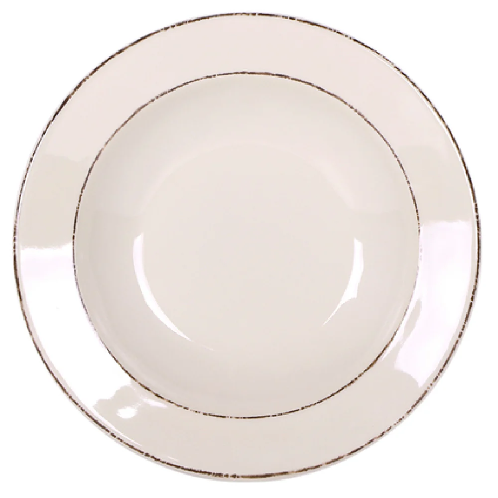 GET Enterprises DB878T-V 12 Oz Melamine Round Soup Pasta Bowl 9 Inch Beige