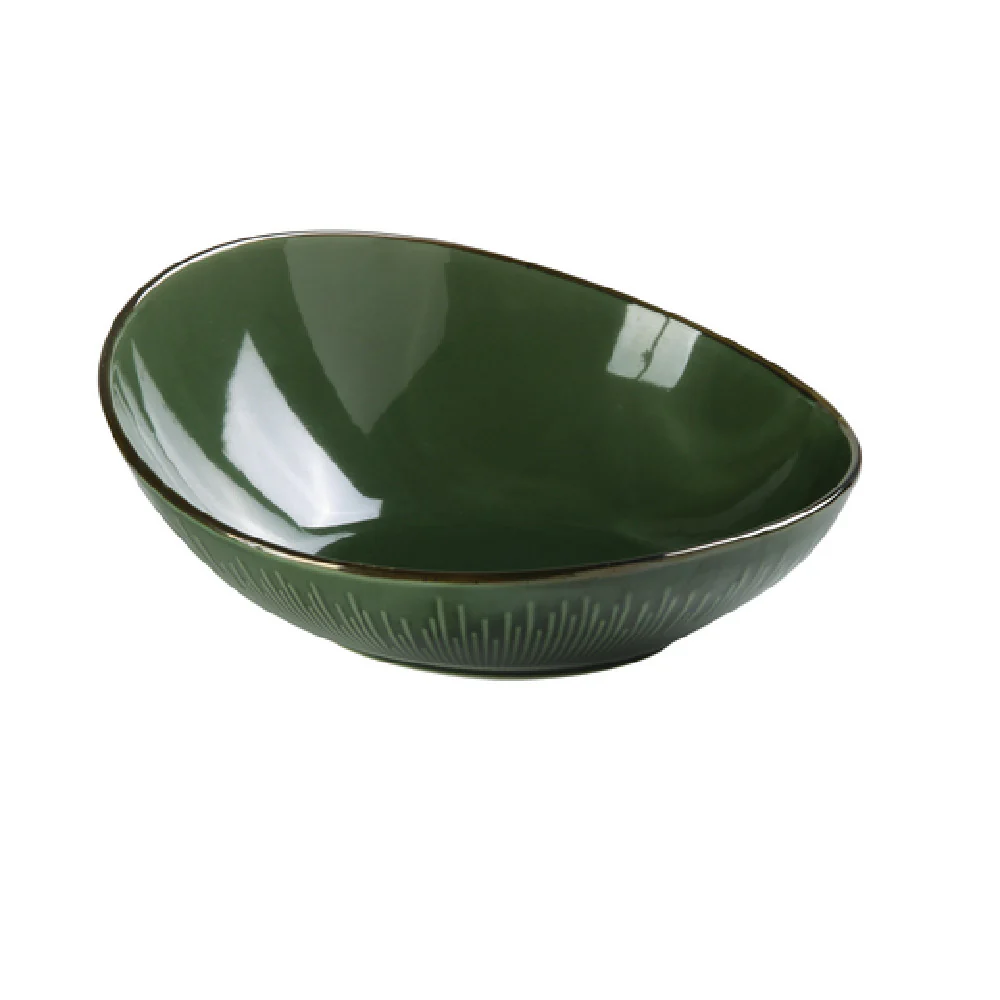 Yanco GG-711 66 Oz. Round Sheer Bowl 11-1/2 Inch Glazed Porcelain - Pack 12