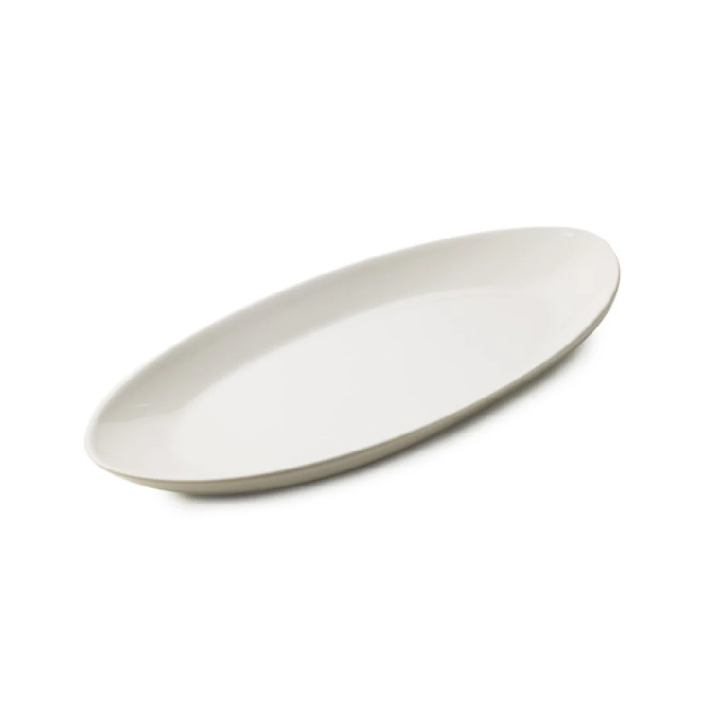 Revol 661507 Oblong Plate 14 Inch Alabaster White Dishwasher Safe - 4 Packs Revol 661507 Oblong Plate 14 Inch Alabaster White Dishwasher Safe - 4 Packs