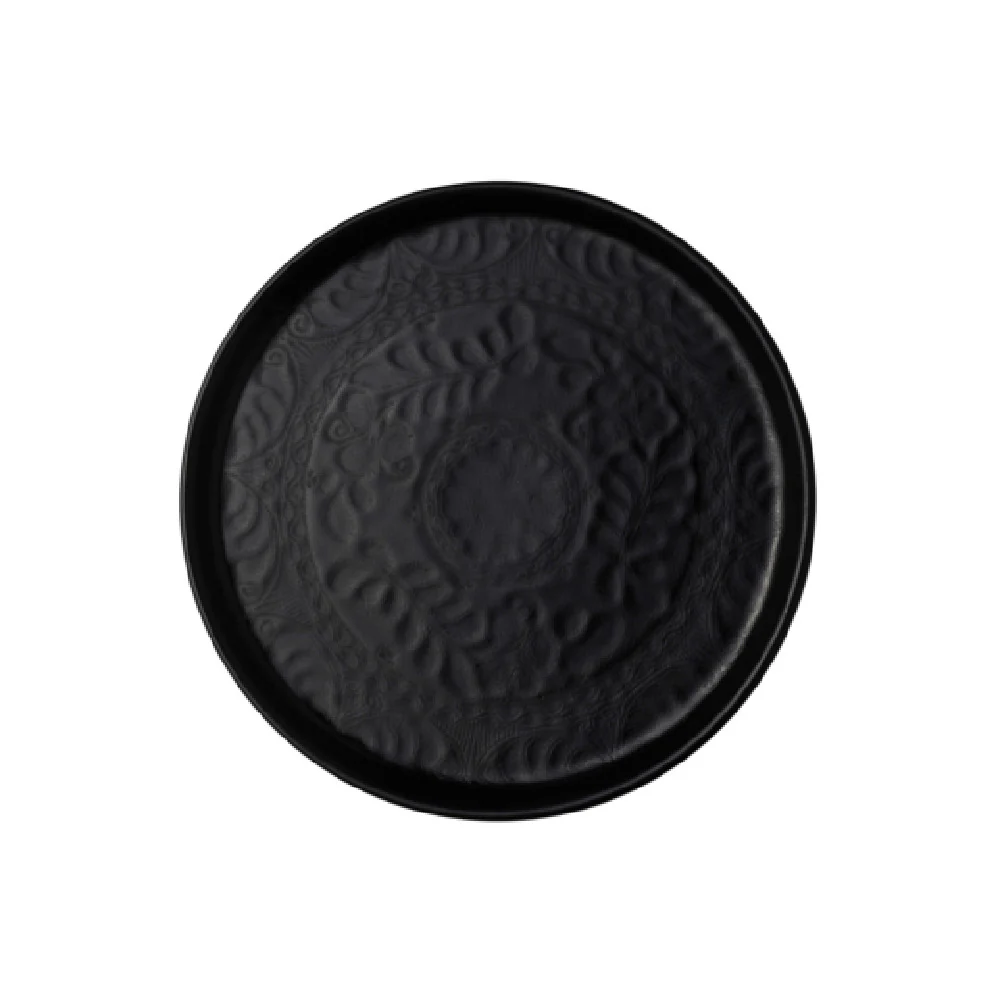 Steelite A106P803 7.5 Inch Talavera Motiva Noche Plate Round Alumina Vitrified Steelite A106P803 7.5 Inch Talavera Motiva Noche Plate Round Alumina Vitrified