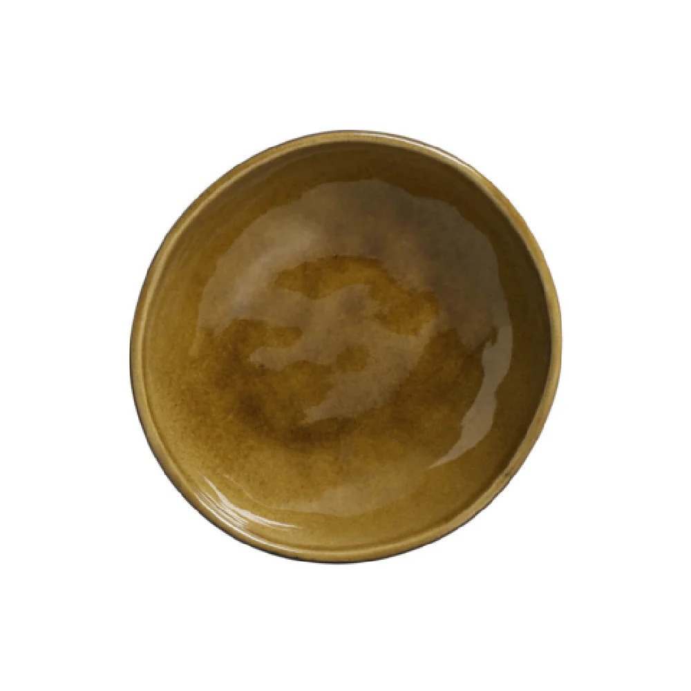 Porto Brasil 1431477101 6.9 Inch Organic Bowl 17.6 Oz Round Stoneware Amber Porto Brasil 1431477101 6.9 Inch Organic Bowl 17.6 Oz Round Stoneware Amber