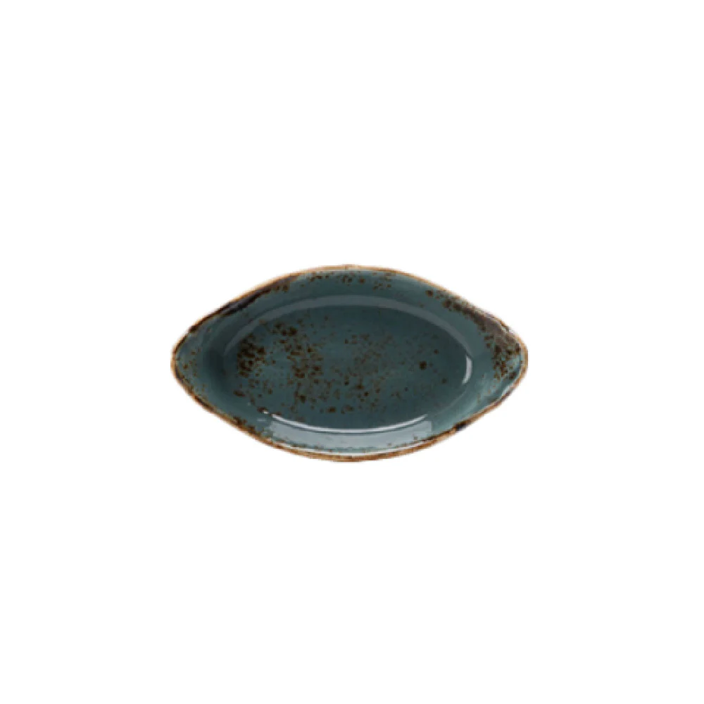Steelite 11300321 1.125 Quart Oval Earred Dish Blue Alumina Vitrified China Steelite 11300321 1.125 Quart Oval Earred Dish Blue Alumina Vitrified China