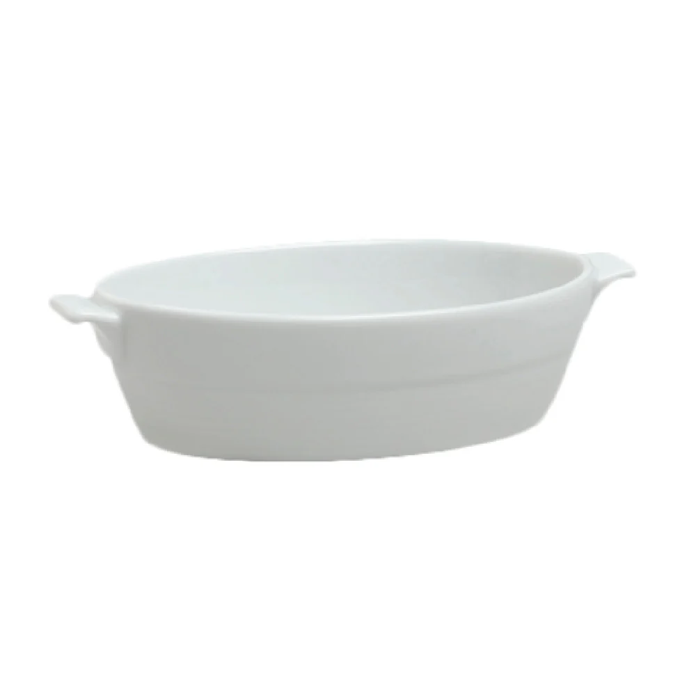 Steelite 6300P125 4.25 Oz Medium Oval Bowl Aura China Porcelain 5.75 Inch
