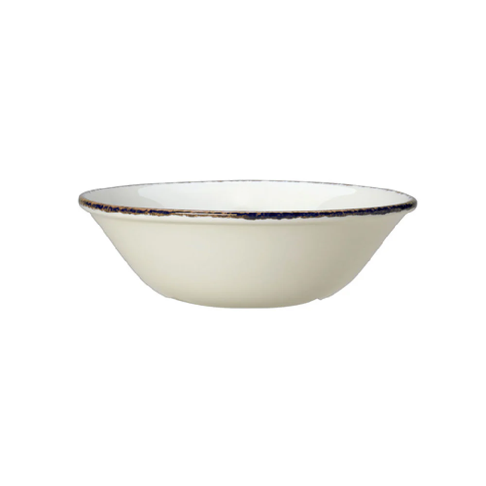 Steelite 17140126 16 Oz Oatmeal Bowl Dapple Brown China 6.5 Inch