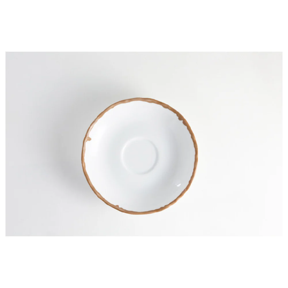 BauscherHepp 456919-380398 5-5/8 Inch Diameter Round Saucer Porcelain Cosy Cottage Caramel BauscherHepp 456919-380398 5-5/8 Inch Diameter Round Saucer Porcelain Cosy Cottage Caramel