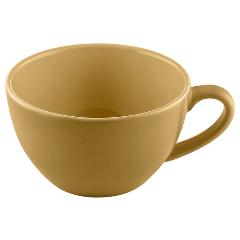 BauscherHepp 275168-700667 6.4 Oz Cup Porcelain Sandstone Yellow Uni