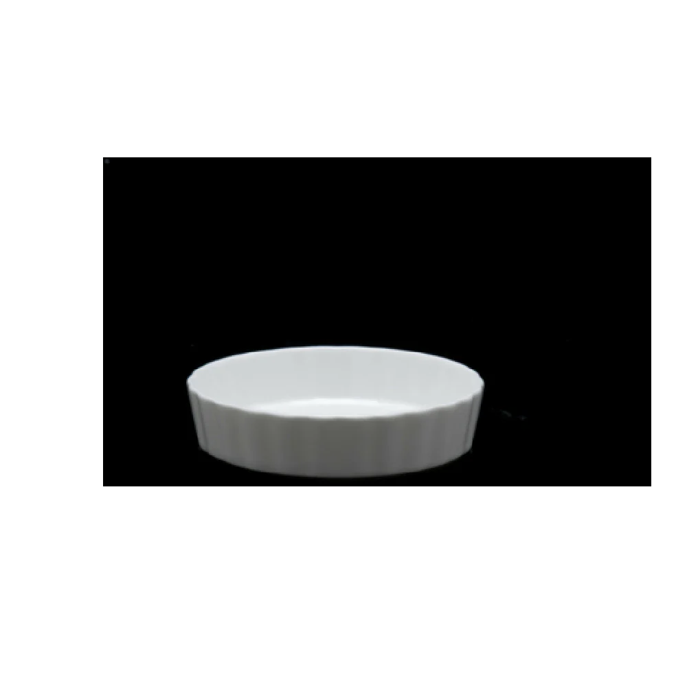 Fortessa 5100.F0000.16 4.75 Inch Round Creme Brulee Tart Dish China Durable Fortessa 5100.F0000.16 4.75 Inch Round Creme Brulee Tart Dish China Durable