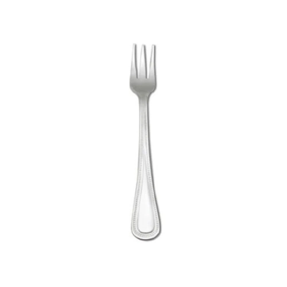 1880 Hospitality B595FOYF 5-7/8 Inch Rounded Handle Cocktail Oyster Fork 18/0 Stainless Steel