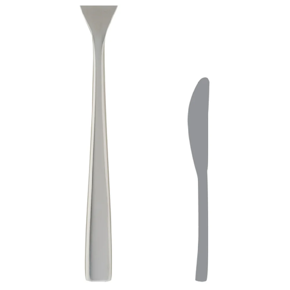 Steelite 5708SX045 7-1/4 Inch Butter Knife 13/0 Stainless Steel with Ergonomic Design