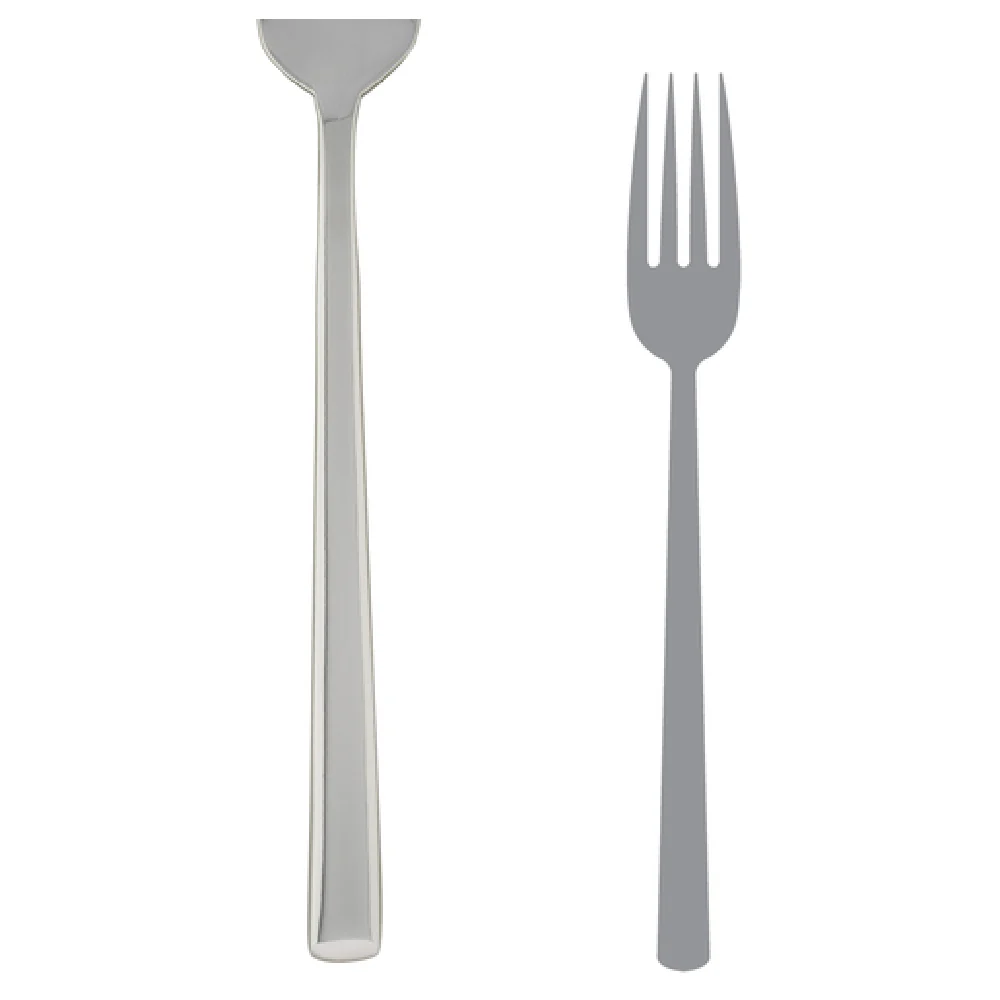 Steelite 5506J071 9-1/4 Inch Serving Fork 18/10 Stainless Steel with Polished Finish