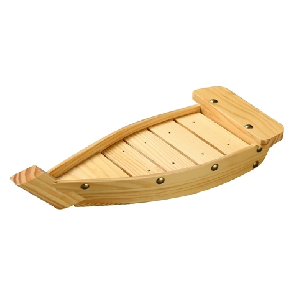 Yanco WS-113 13-1/4 Inch Boat Shaped Sushi Serving Boat Wood 12 Packs Yanco WS-113 13-1/4 Inch Boat Shaped Sushi Serving Boat Wood 12 Packs
