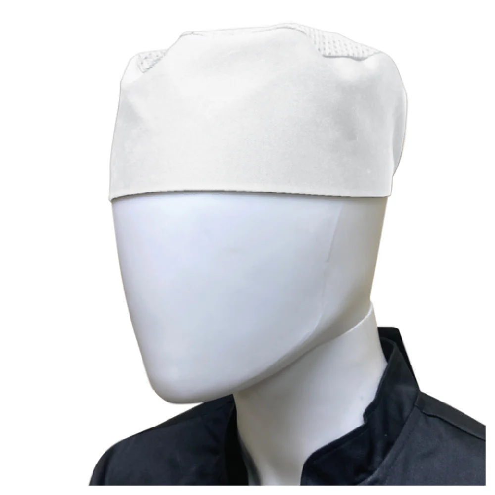 Thunder Group CH003WHXL Chef's Hat X-Large White Poly/Cotton Ventilated