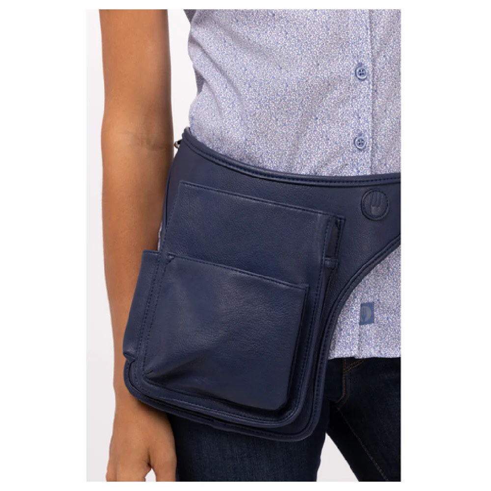 Chef Works XNN03-DEN-0 8 Inch Waist Apron Adjustable with 3 Pockets Polyester Denim Chef Works XNN03-DEN-0 8 Inch Waist Apron Adjustable with 3 Pockets Polyester Denim