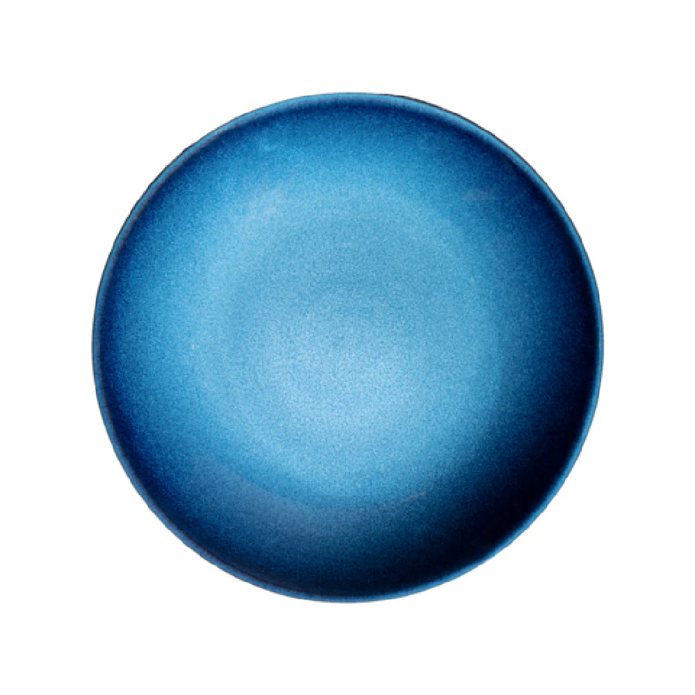 Vertex China ES-23-B 32 Oz Bowl Round Porcelain Oceanic Blue Gloss Finish Vertex China ES-23-B 32 Oz Bowl Round Porcelain Oceanic Blue Gloss Finish