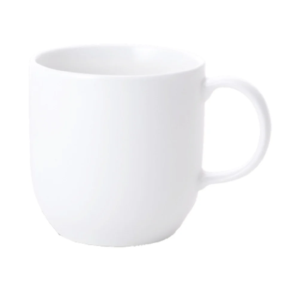 Bon Chef 1000006P 10 Oz Concentrics Cup Porcelain Vitrified White