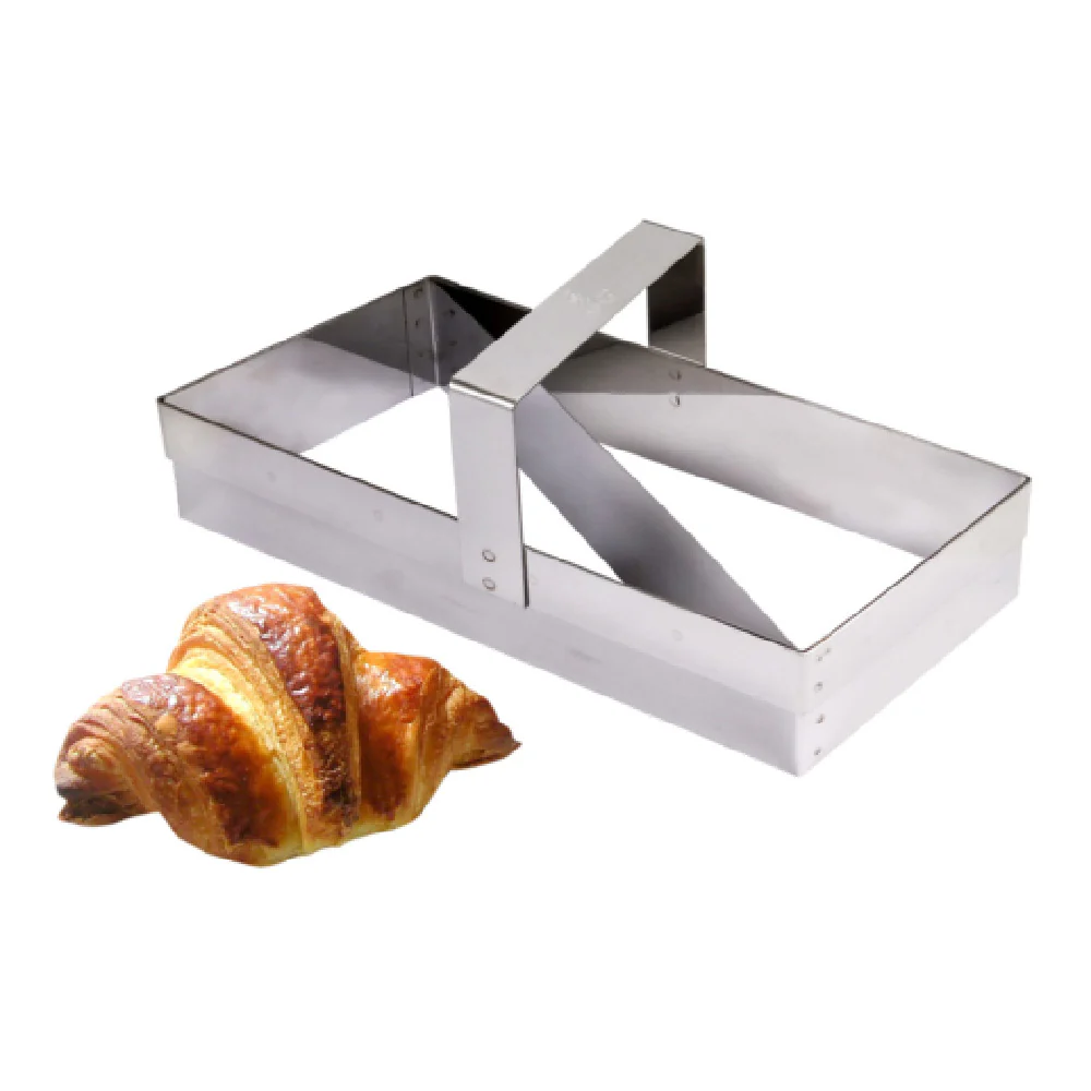 Louis Tellier 896350 8 Inch Croissant Cutter Stainless Steel Manual Tool