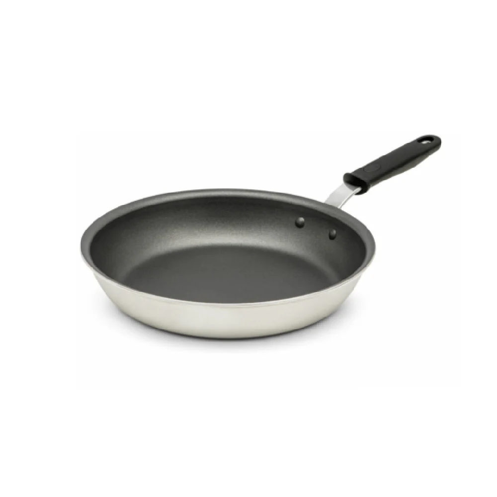 Vollrath 672412 12 Inch Diameter Heat Resistant Fry Pan with Ergonomic Handle Aluminum