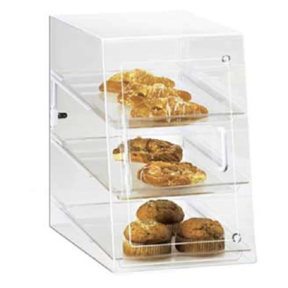 Cal Mil 263-S 11-1/2 Inch Classic Display Case Non-Refrigerated 3 Tier Acrylic Cal Mil 263-S 11-1/2 Inch Classic Display Case Non-Refrigerated 3 Tier Acrylic