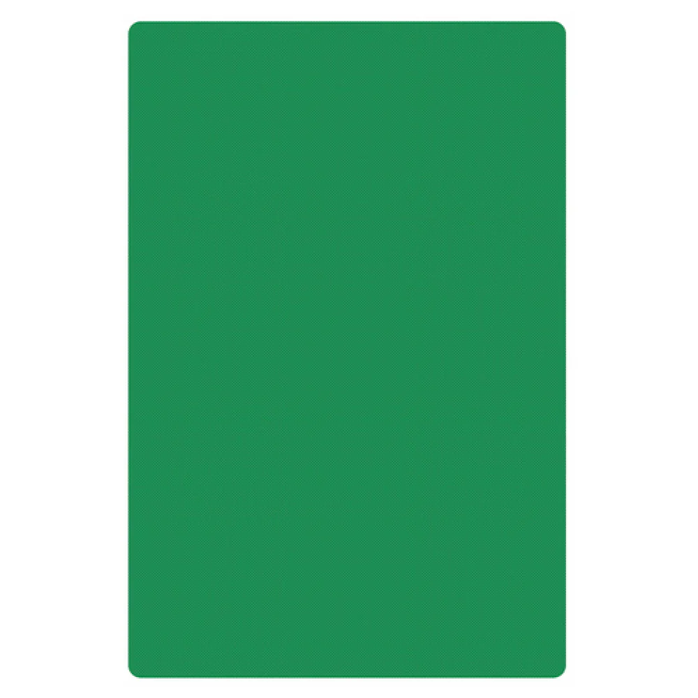 Thunder Group PLCB181205GR 18 Inch Non-absorbent Non-skid Cutting Board Polyethylene Green
