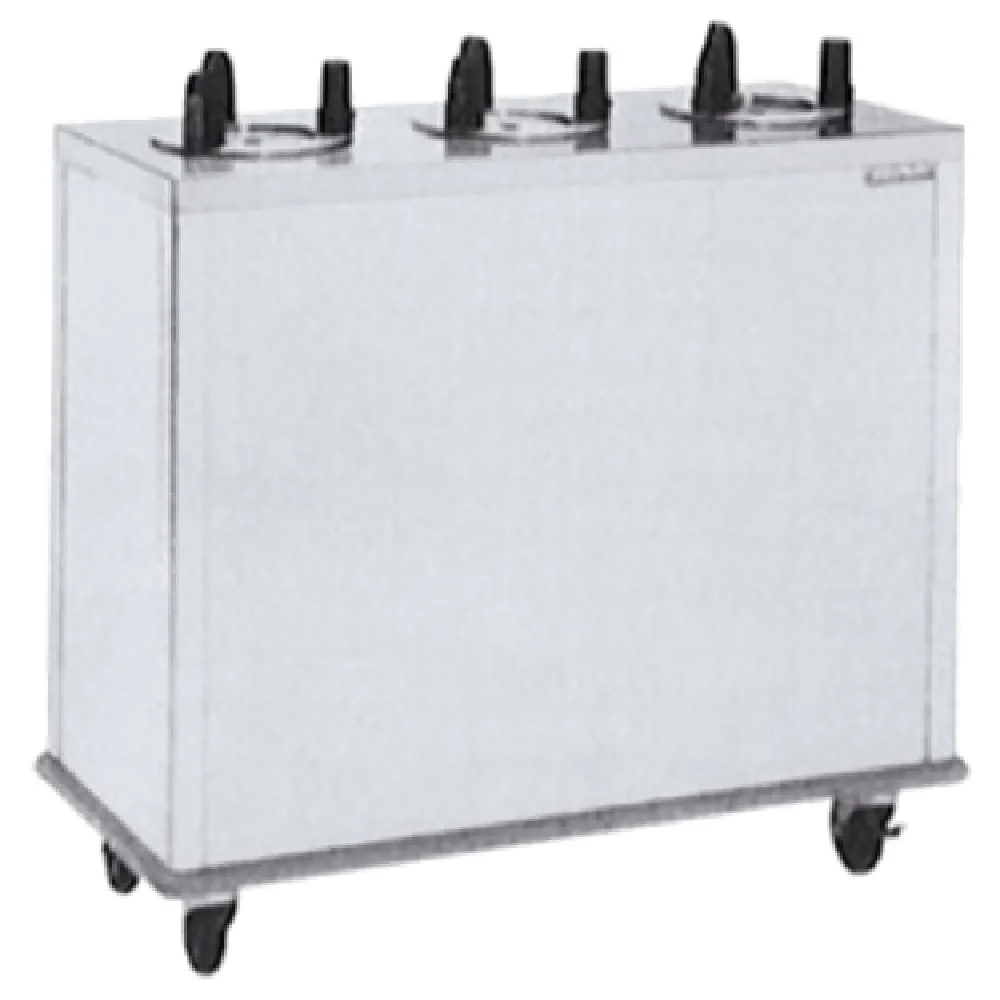 Delfield CAB3-1013ET_208/60/1 47 Inch Heated Dish Dispenser Mobile Enclosed Stainless Steel Delfield CAB3-1013ET_208/60/1 47 Inch Heated Dish Dispenser Mobile Enclosed Stainless Steel