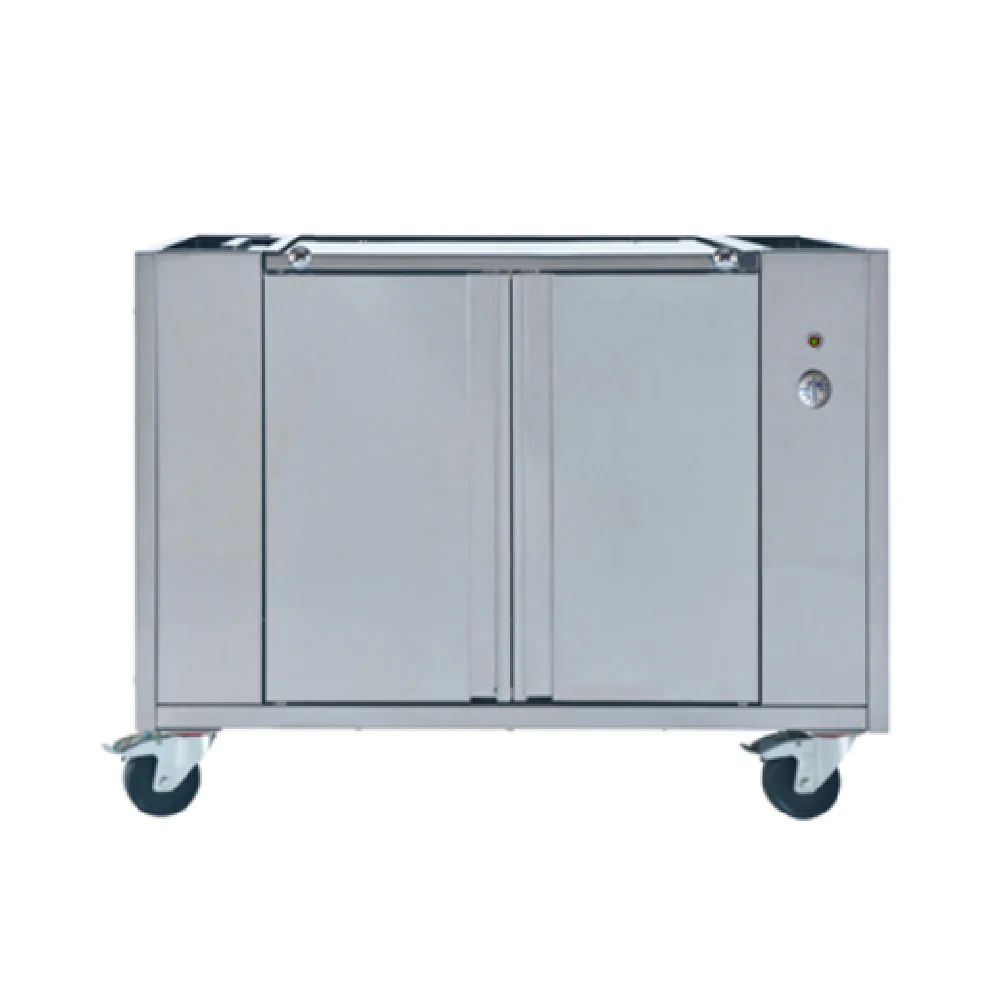 Rotisol 975SCIL 38-5/8 Inch Heated Base Cabinet Stainless Steel with Retractable Table
