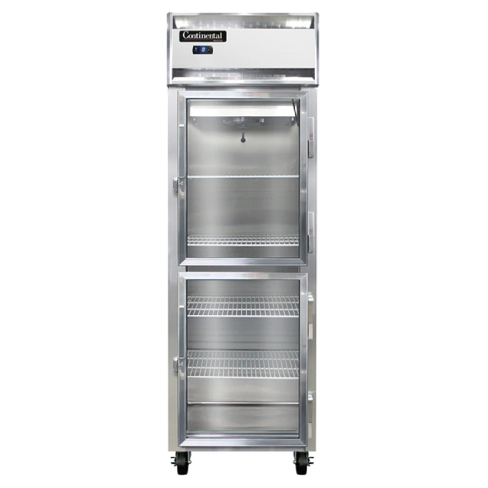 Continental Refrigerator 1FSNSSGDHD 26 Inch Freezer Display One-section with Stainless Steel