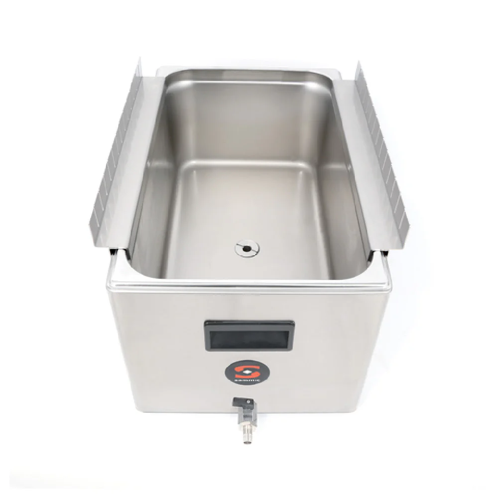 Sammic 1180188 (1180188) Support Set For Tank Dividers. Comes With Two (2) Stainless Steel Made Supports Usable On 7 Gal And 14 Gal Tanks. Line Up And Support Tank Dividers For Separate Compartments To Organize The Tank For Multi-product Use And For FIF