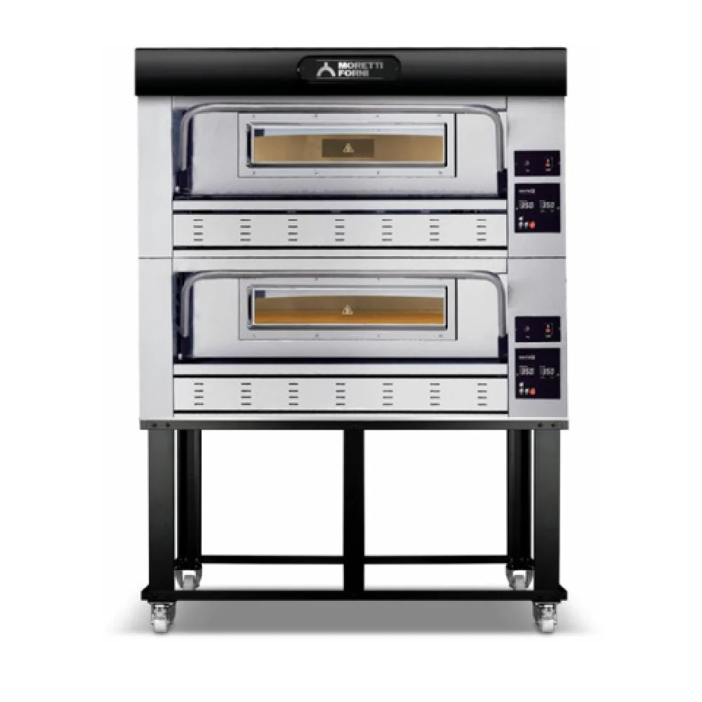 Moretti Forni P110G A2 44 Inch Deck Pizza Oven Gas Two Decks 220000 BTU Moretti Forni P110G A2 44 Inch Deck Pizza Oven Gas Two Decks 220000 BTU