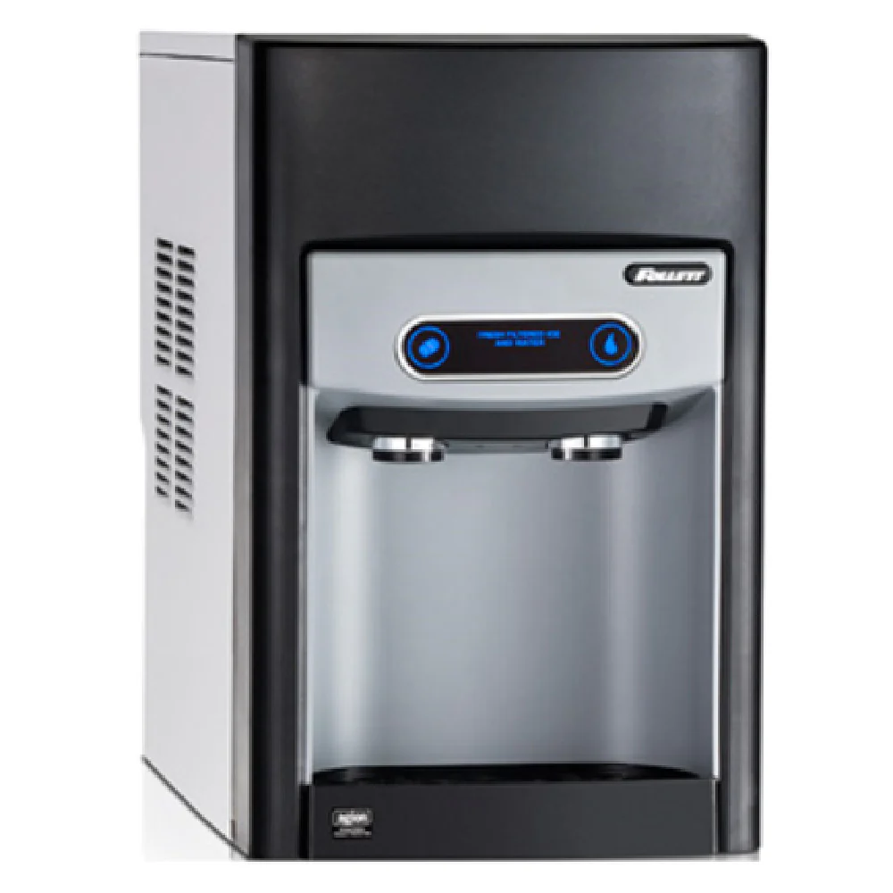 Follett 15CI100A-IW-CF-ST-00 Integral Air-Cooled Ice and Water Countertop Dispenser Chewblet Ice 125 Lb/Day